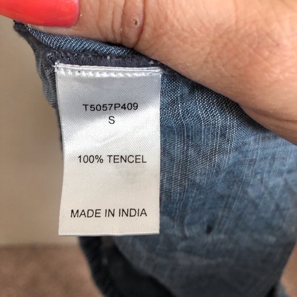 Tart Margot Lounge Tencel Chambray Shorts - Picture 8 of 9